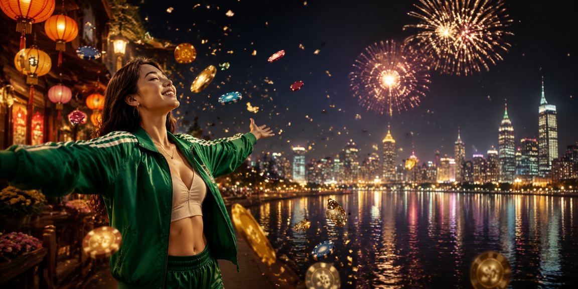 Cảnh đặt cược casino dưới ánh đèn lồng Hội An về đêm